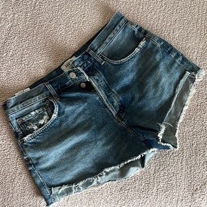 Agolde Jean shorts - never worn! Size 28